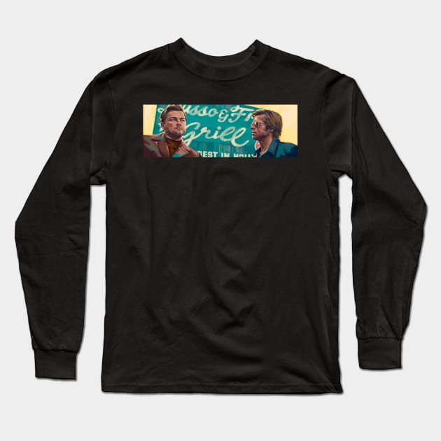 Once upon a time in Hollywood Long Sleeve T-Shirt by ashmidt